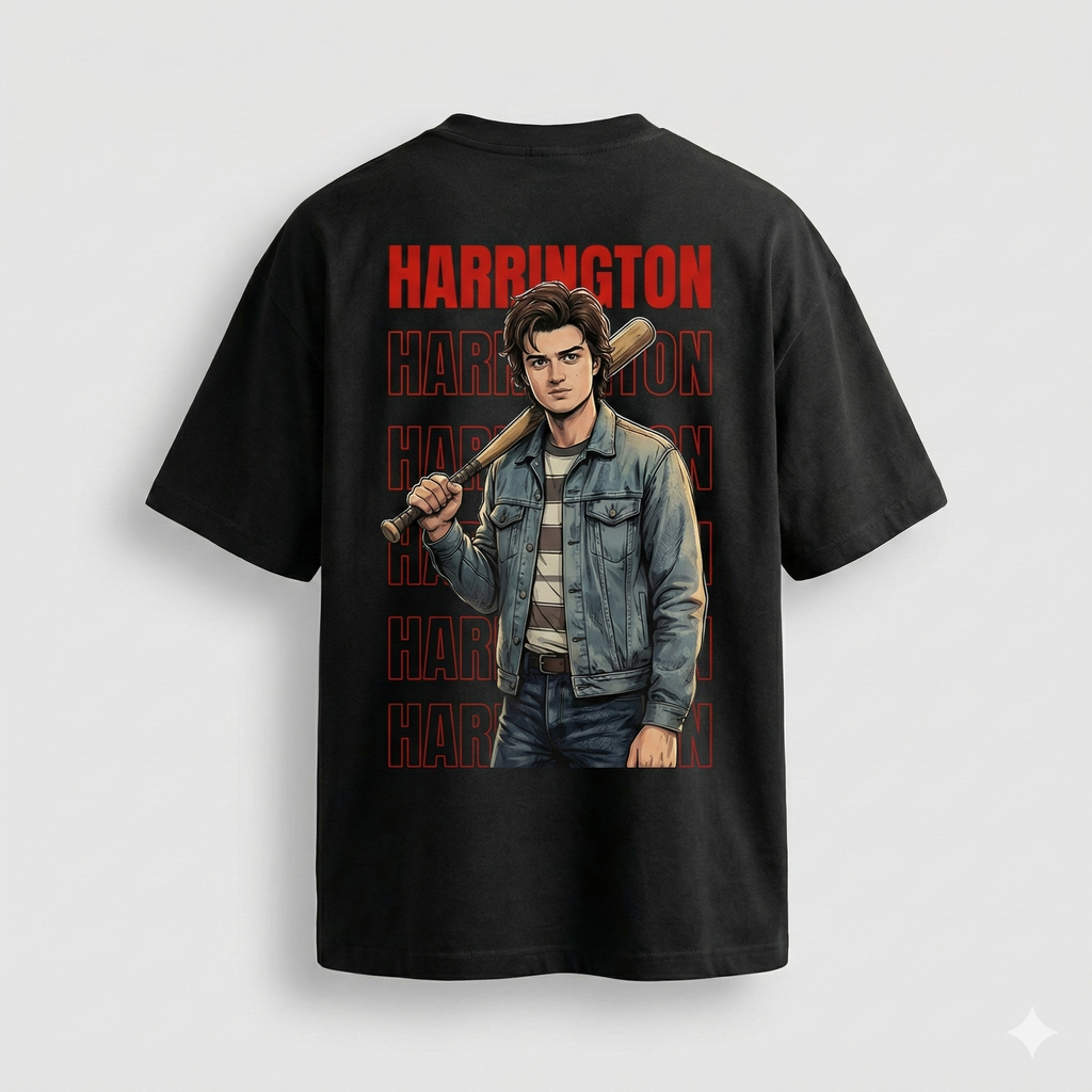 Steve Harrington Graphic Oversized T-shirt