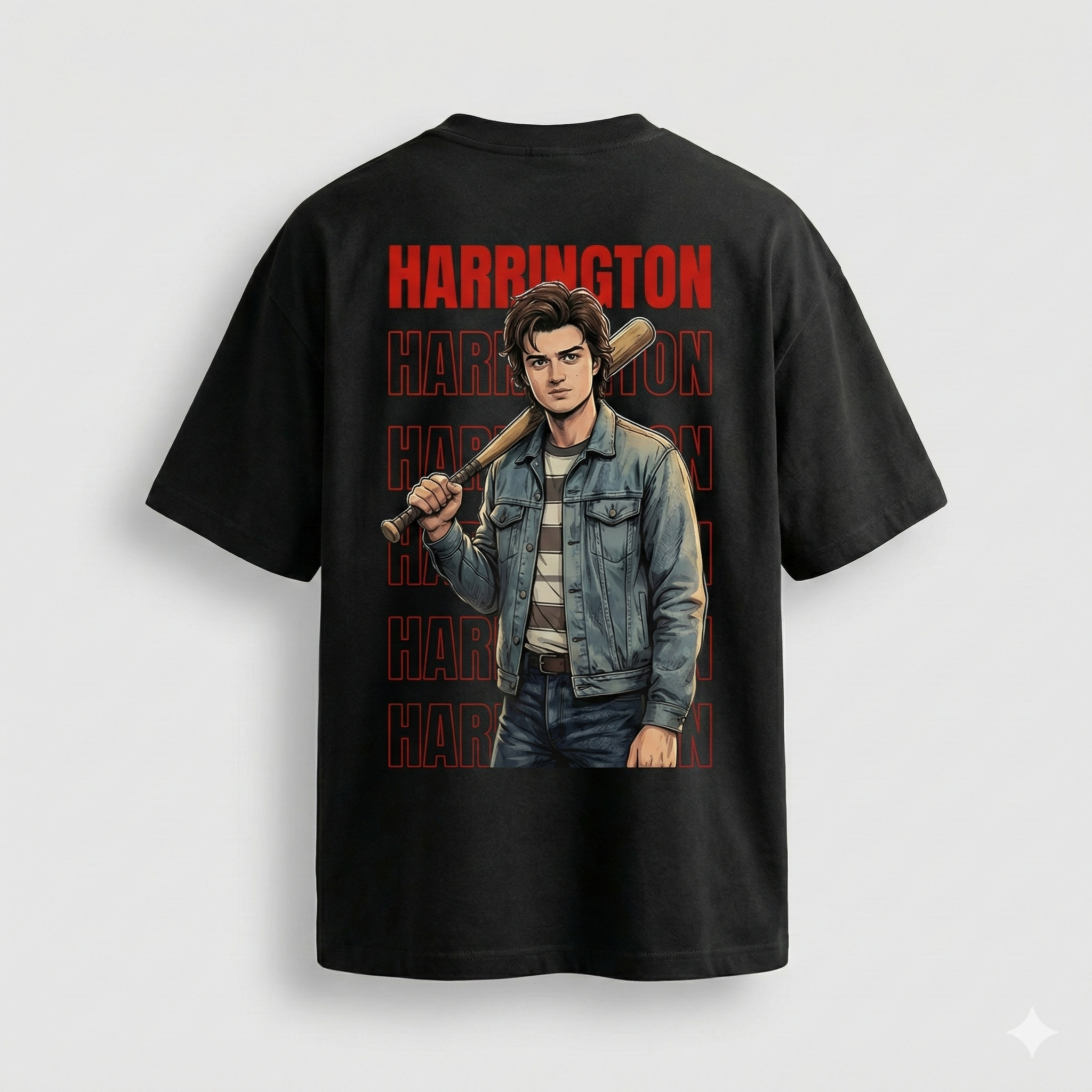 Steve Harrington Graphic Oversized T-shirt
